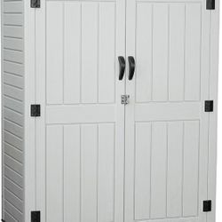 ❤️‍🔥 Vertical Resin Storage Shed,