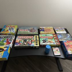 Board Game, Puzzle & Etc Lot