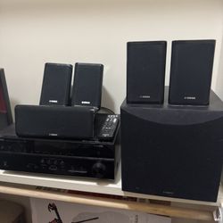 Audio YHT-4950U 4K Ultra HD 5.1-Channel Home Theater System with 8" 50W RMS Powered Subwoofer