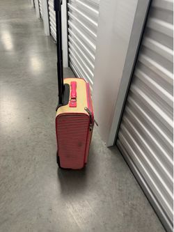 Pink Carry - on Suitcase