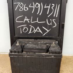 Semi Truck Interstate Batteries 