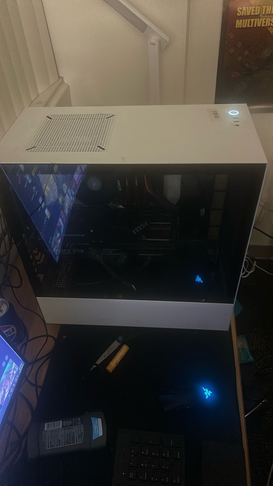 Gaming Pc- Rtx 4060 Ti Amd Ryzen 7 5700G 16 Gb Of Ram And 2tb Internal Hardrive