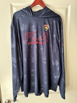 Florida Panthers Fanatics Authentic Pro NHL Hockey Hoodie Men's 3XL Navy