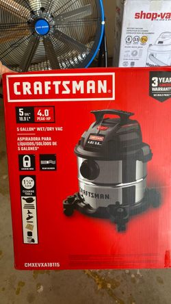 Craftsman 5-Gallon Wet/Dry Vac CMXEVXA18115