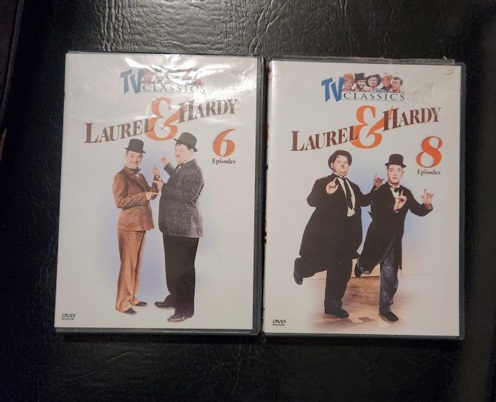 Set Of Laurel and Hardy Episodes DVDs