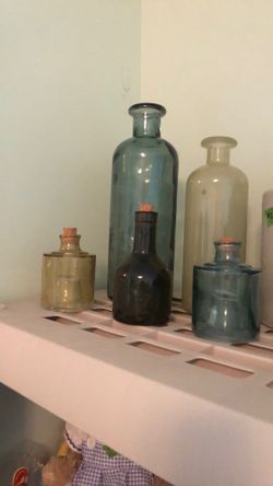West elm bottles, and jars