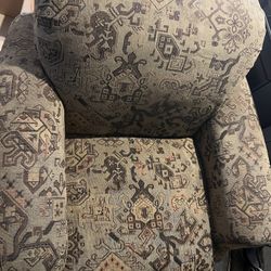 Comfy Designer Chair With Ottoman