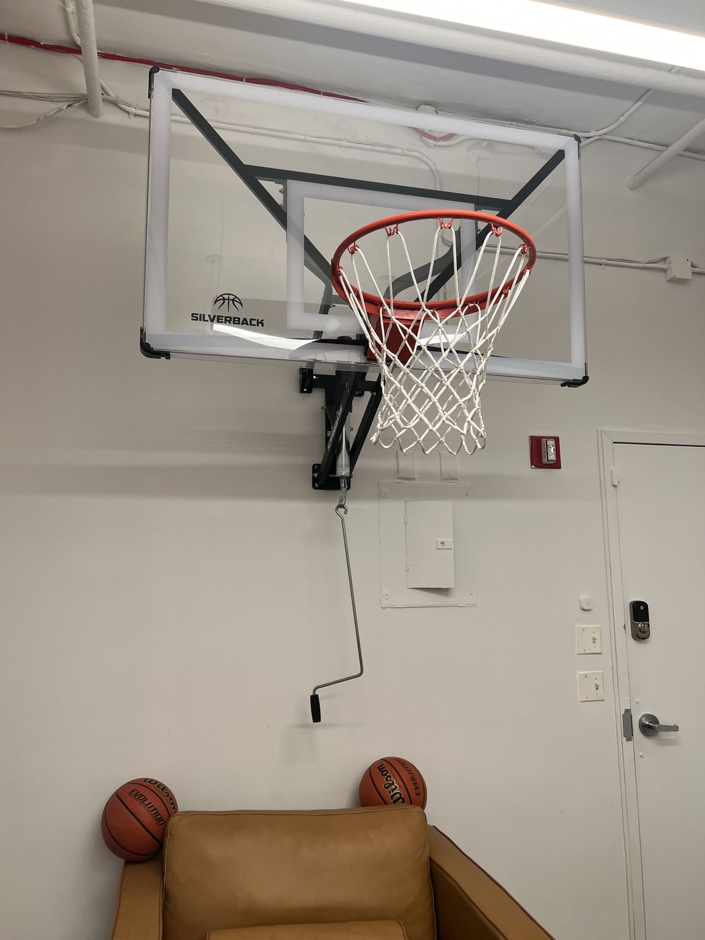 Silverback 54” Wall-Mount Basketball Hoop