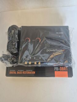 POWERBASS DIGITAL BASS PROCESSOR 13 VOLTS