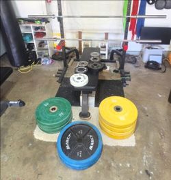 Weight plates  kg, +  bardells