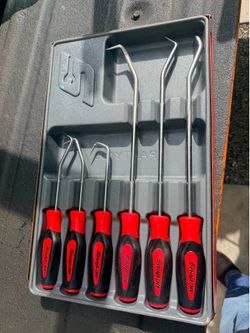 Snap on pick set