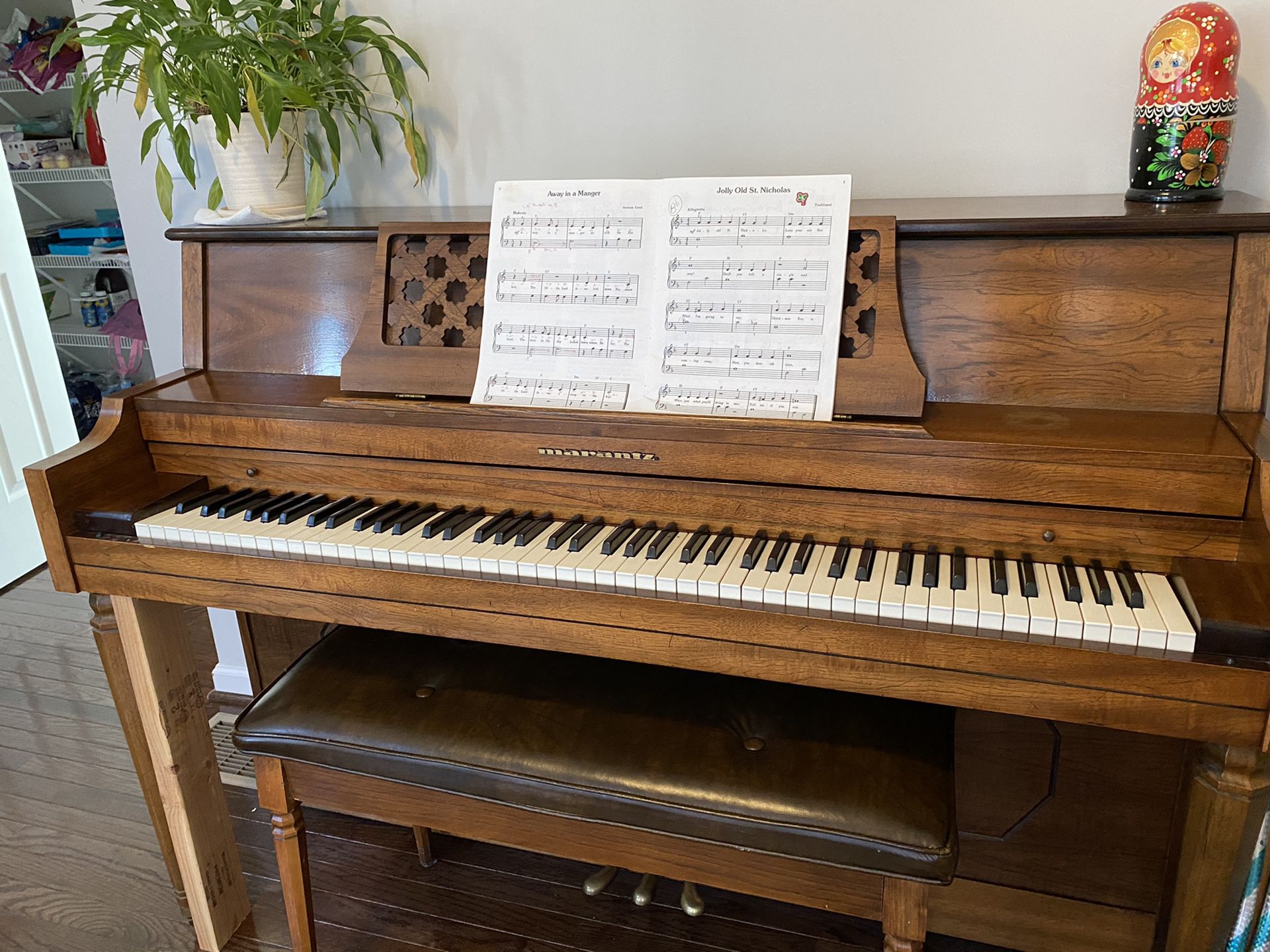 FREE piano and bench
