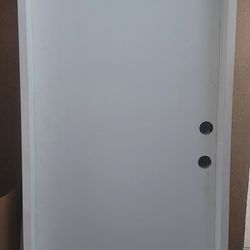 Fiberglass Exterior Prehung Door 30"X 80"