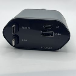 4-In-1 Retractable Car Charger