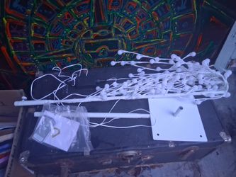 Led  light up tree with stand and remote.