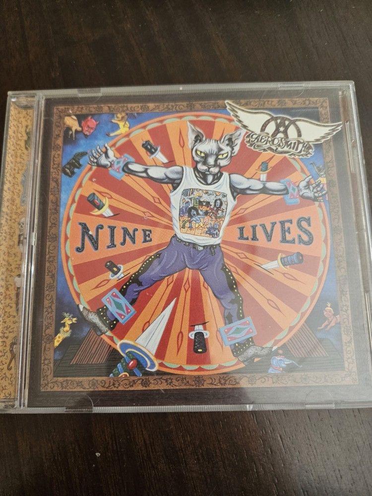 Excellent Condition Aerosmith Nine Lives CD. 