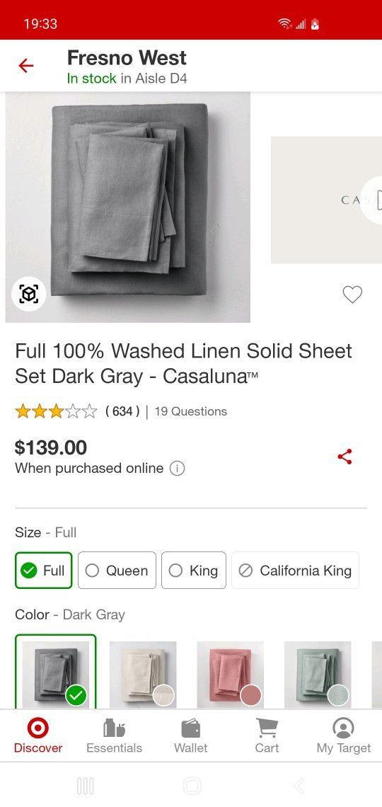Casaluna Linen Sheet Set