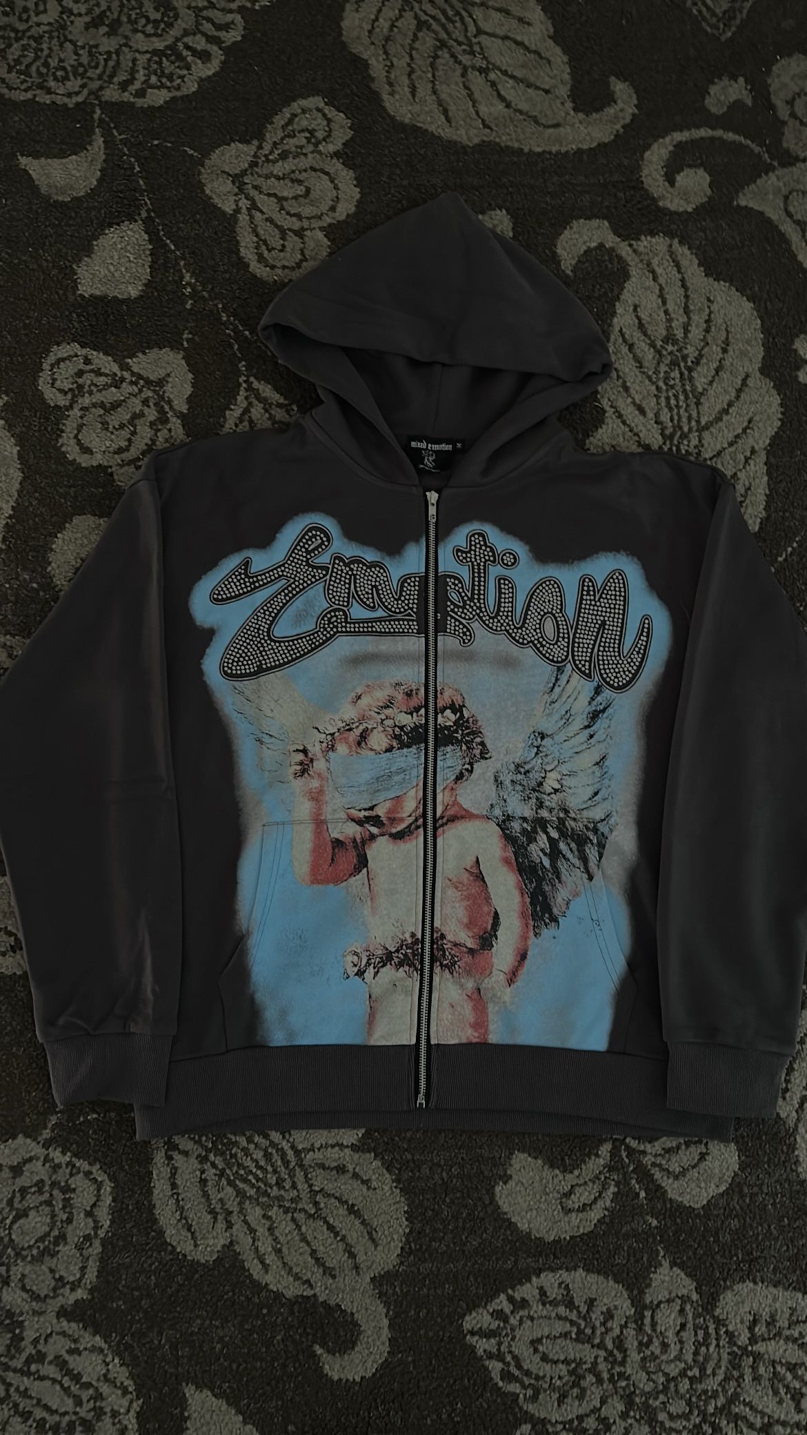 Medium Grey/Blue Mixed Emotion Jacket