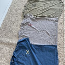 Lot of 3 Men’s Graphic T-Shirts – Sz L 👕✨