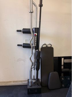 Titan Fitness Safety Squat Bar / Rep Fitness Rackable ES Curl Bar