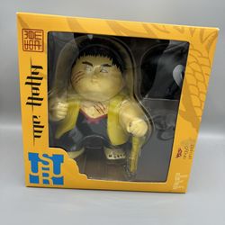 The Mr. Hahn Ningyo vinyl figure designed by Joe Hahn of Linkin Park and produced by Super Rad Toys.