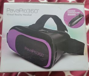 PavaPro360 Virtual Reality Headset with Gaming Controller