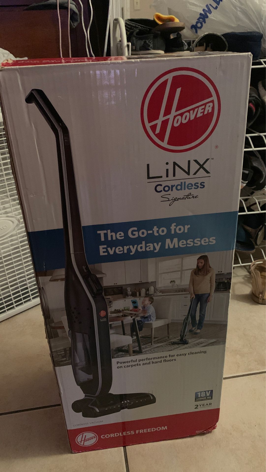 Hoover Linz cordless Vacuum