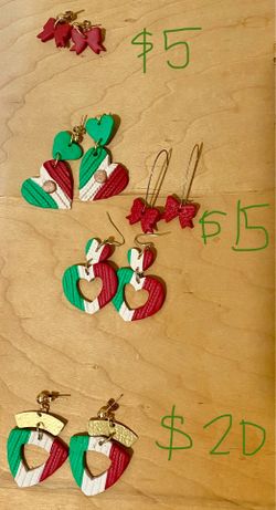 FIFA Mexico Fan Earrings