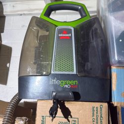 little green pro heat  carpet shampooer