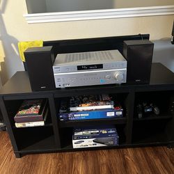 Sony Home Theater System Receiver And Bookshelf Speakers