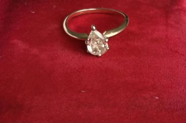 14K Diamond Ring