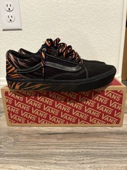 Tiger Print Vans Size 10 Men