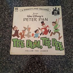 Disney Record Peter Pan From 1964