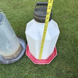 Chicken Feeder & Waterer Set