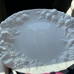 Large Italian Porcelain Platter. 