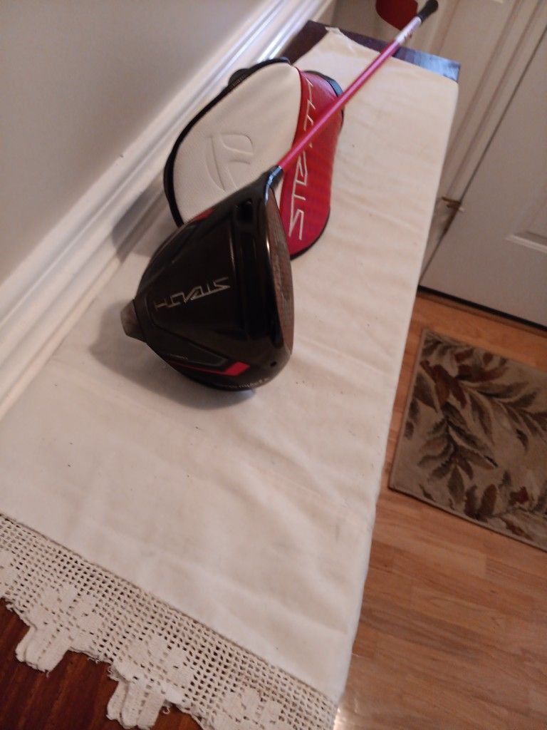 Magnificent Taylor Made Stealth Driver, LH,"Lefty" 9.0,Senior Flex