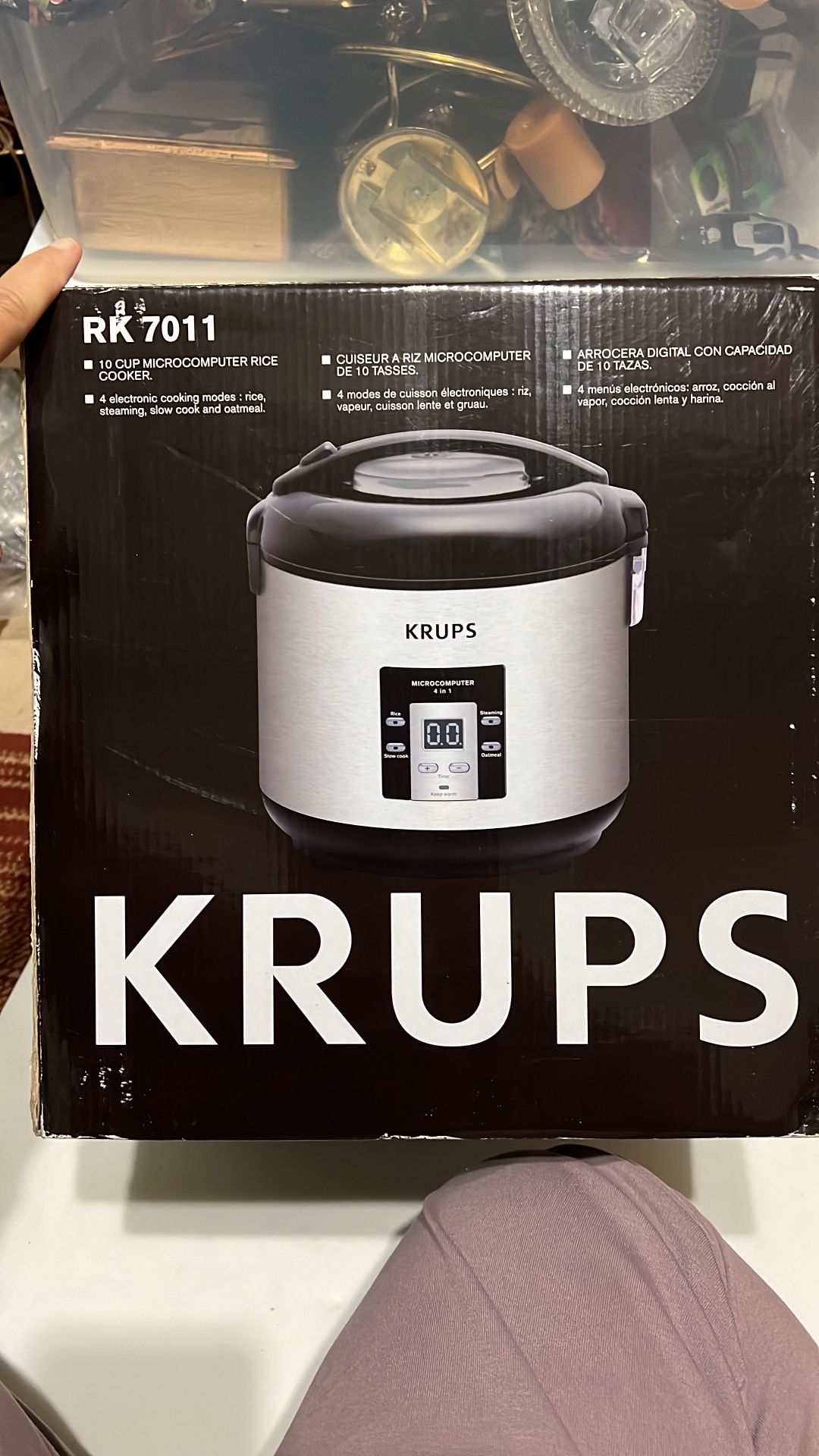 Krups 10 Cups Rice Cooker 