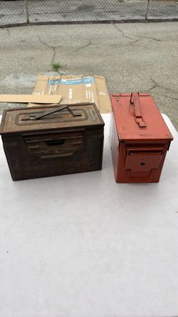 Military ammo containers