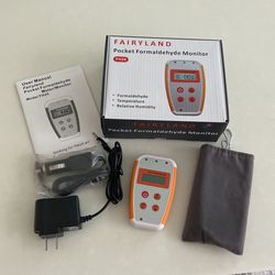 Formaldehyde Temperature Relative Humidity Monitor