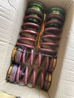 Adjustable coil over springs for BMW E46 M3