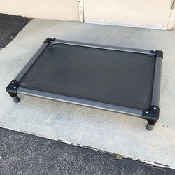 (NEW) $60 Heavy-Duty Raised Pet Bed Elevated Dog Bed Cot, Large Size 40x27x6 inches