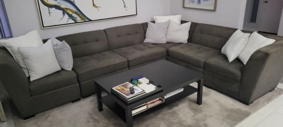 6 piece modular sectional