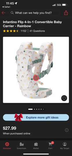 Infantino 4-in-1 Convertible Carrier