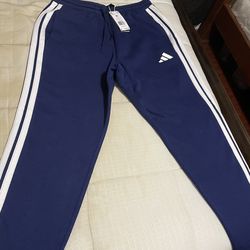 Adidas Sweatpants Un-Cuffed
