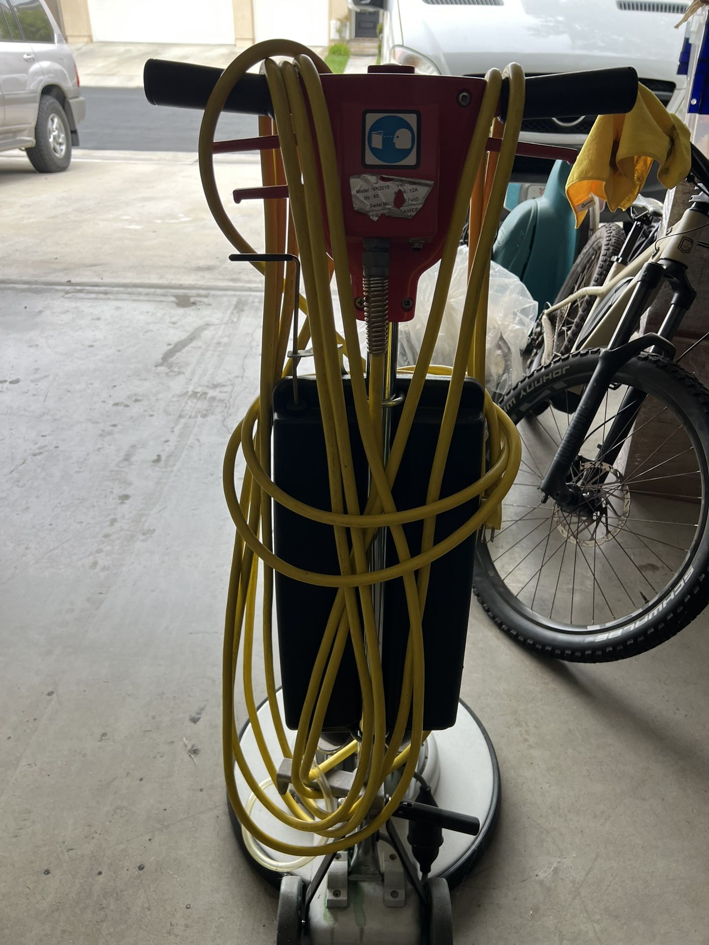 Industrial Floor Scrubber