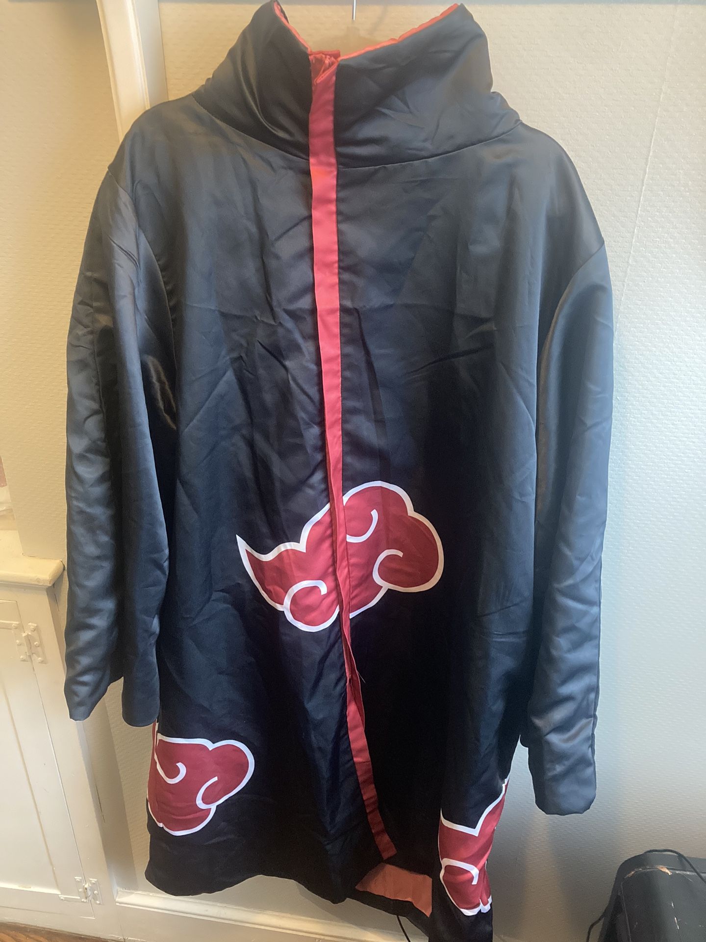 Naruto Shippuden Akatsuki Robe Anime Cosplay Adult Sixe L/XL