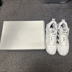 Size 12.5 - adidas Exhibit B White Black