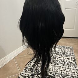 NEW Lace front Wig 24 Inches Black 