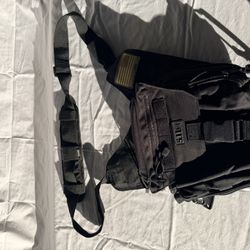 5.11 Tactical Sling Backpack Black MOLLE EDC Chest Pack Shoulder Bag 