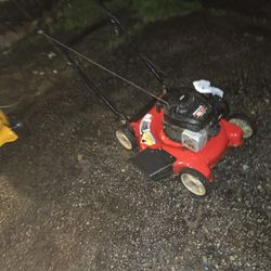 Little red lawnmower